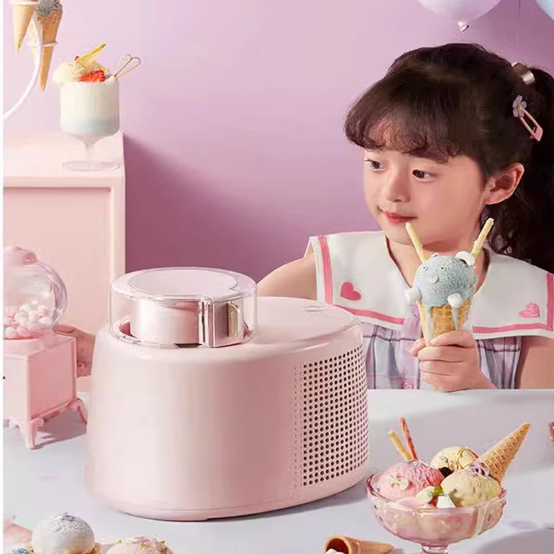 

Ice Cream Machine Soft and Hard Italian Ice Cream Machine Household Electric DIY Sorbet Fruit Dessert Yogurt Ice Maker