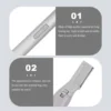 Razor Electric Eyebrow Trimmer Men and Women Beard Permanent Abs Nose Hair Remover 3