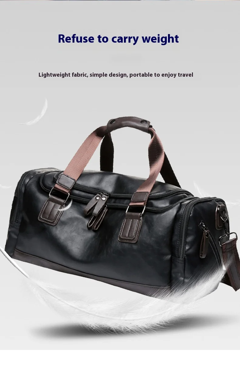 Nuova borsa da viaggio da uomo, borsa a tracolla, grande capacità per scarpe, borsa da fitness alla moda_voghion.com