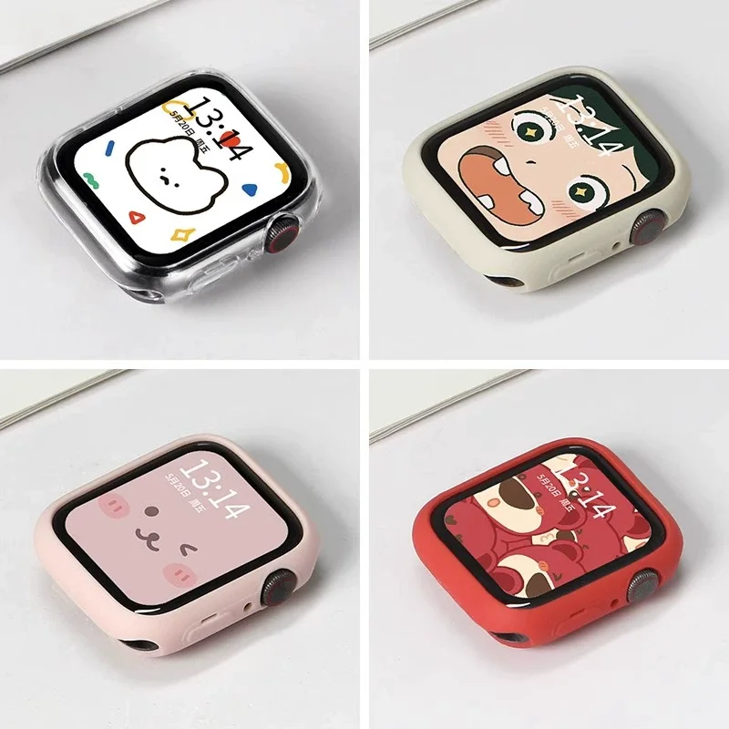 Premium Soft Silicone Protective Case for Smartwatch – Durable Bumper Shell Cover, Enhanced Protection