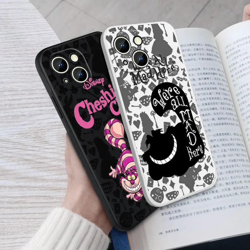 Custodia Per Telefono Disney Cat Miraculous Cat Per Apple Iphone 14 13 12 Mini 11 Pro Max 8 7 Plus Xr Xs X Liquid Rope Funda Cover