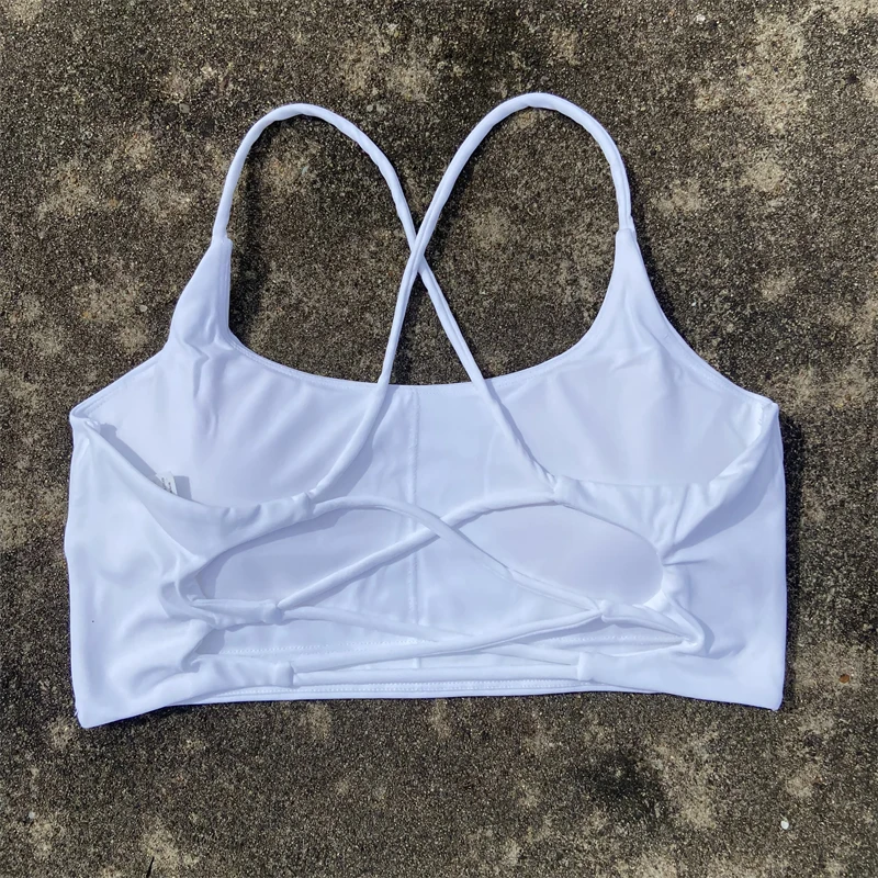 Sports Bra Womens Bras Sports Underwear Crop Tops Womens Lingerie Women Yoga Workout Crop Top Vest High Impact Fitness Bralette Plus Size Running Padded Underwear