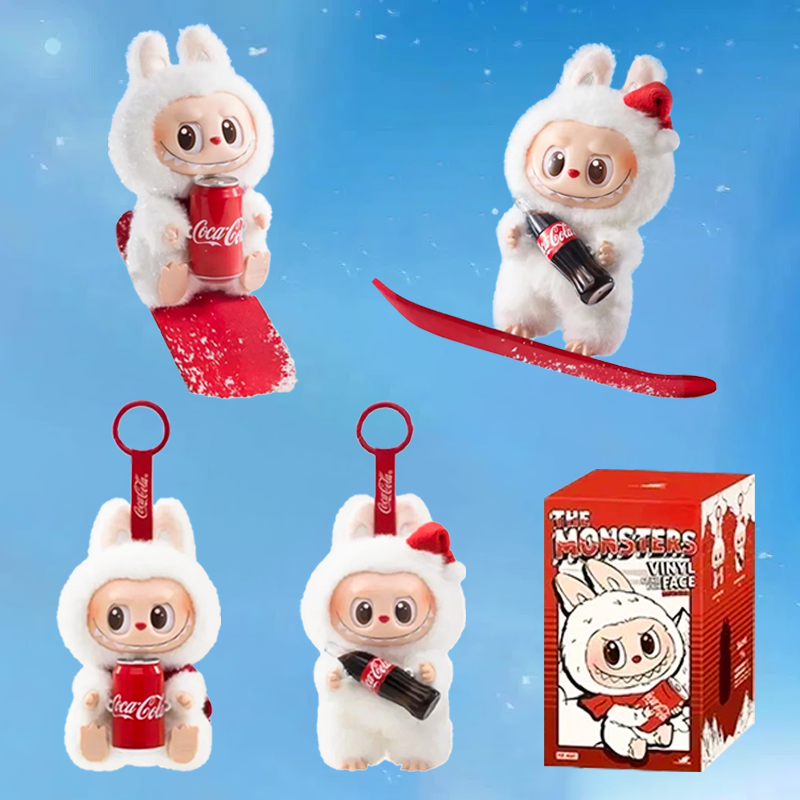 NEW 2025 【EU】 Genuine LabubU THE MONSTERS COKE SERIESVinyl Face Blind Box Mystery Box April Fool's Day Gift toys