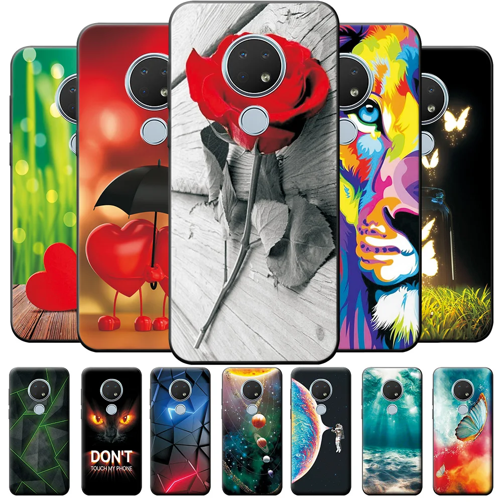 Per Nokia 6.2 Custodia Protettiva Moda Custodie Per Telefono Ta-1200 Ta-1198 Cover Posteriore Per Nokia 6.2 Silicone Cute Bumper Ta-1201 Ta-1187