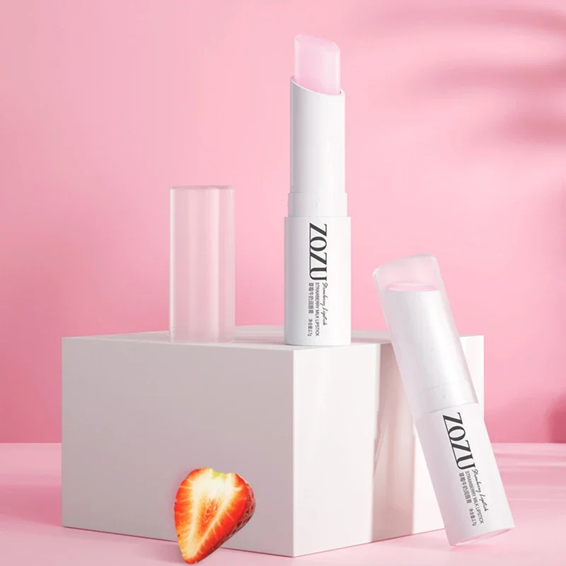 

Strawberry Milk Moisturizing Lip Balm Improve Chapped Lines Righten Color Nourish Repairing Elastic Mild Daily Care