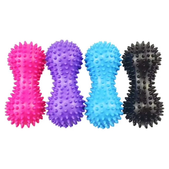 1pc Spiky Peanut Massage Ball Foot Muscle Massager Relaxation Fitness Yoga Fascia Ball Colorful  Acupressure Massage Ball 5