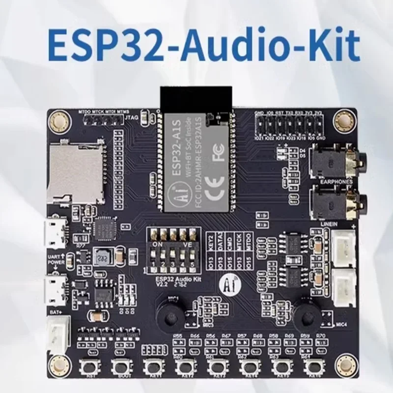 รูปสินค้า ESP32-Audio-Kit ESP32-A1S 4MB หรือ 8MB Dual-Antenna WiFi + โมดูลบลูทูธ ESP32 Serial พอร์ต WiFi โมดูลเสียง