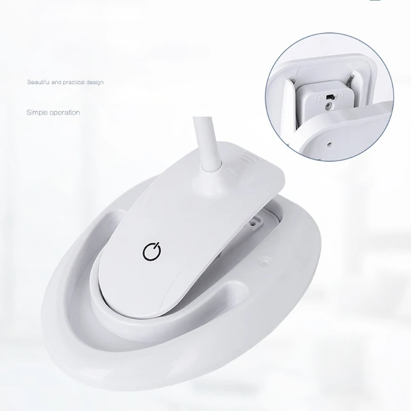 

co530 5X 10X Rechargeable Glass with Stand & Clamp ,Brightness Adjustable