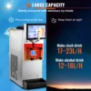 VEVOR 8L / 2.1 Gal Slushy Margarita Machine Single Bowl Smoothie Frozen Drink Beverage Dispenser Slushie Maker  for Restaurants 3