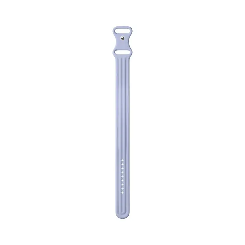 Soft Silicone Adjustable Wristband - Solid Color Replacement Smart Bracelet Strap Accessory
