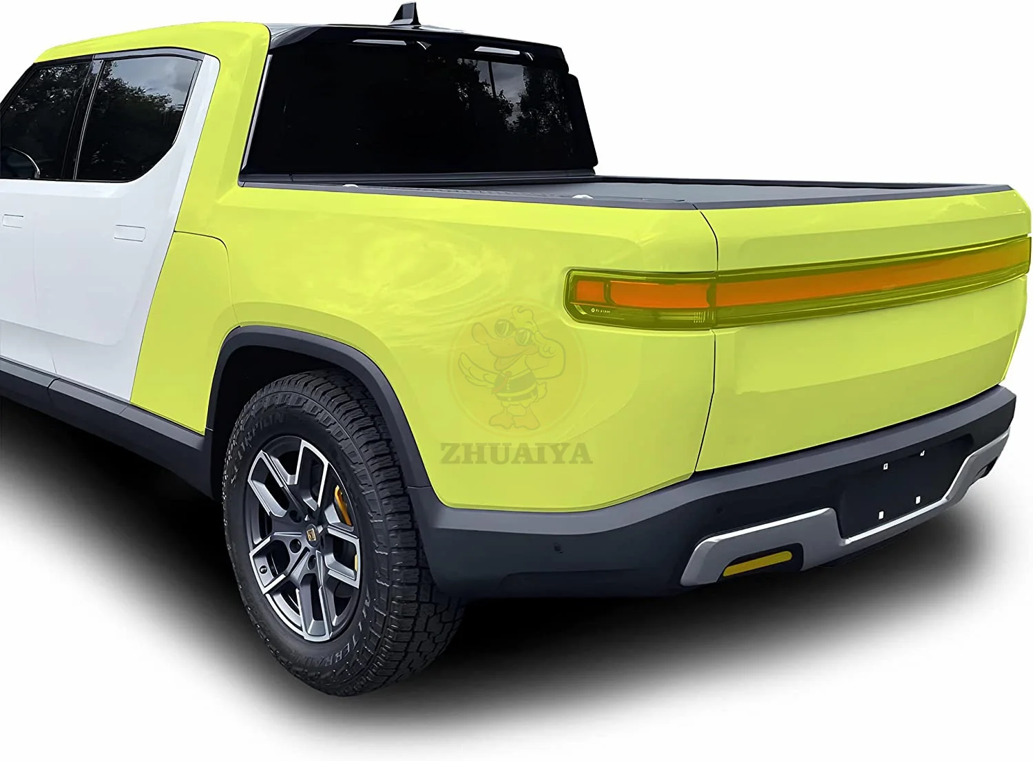 

Rear Kit - Full Coverage Pre Cut Paint Protection Clear Bra For Rivian R1T 7.5mil PPF Decal Film Kit Compatible with