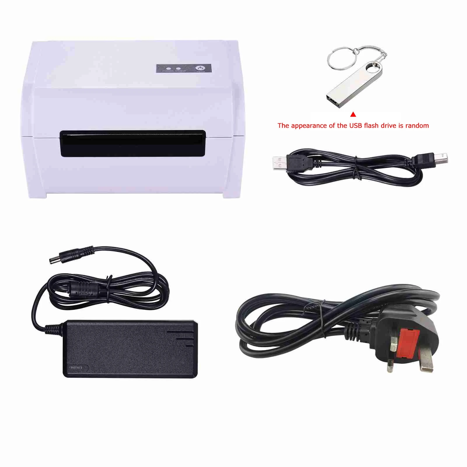 【Flash】Shipping Label Printer Clear Printing 160mm/s Speed Printing Label Printer for Warehouse Store Warehouse Label Printer