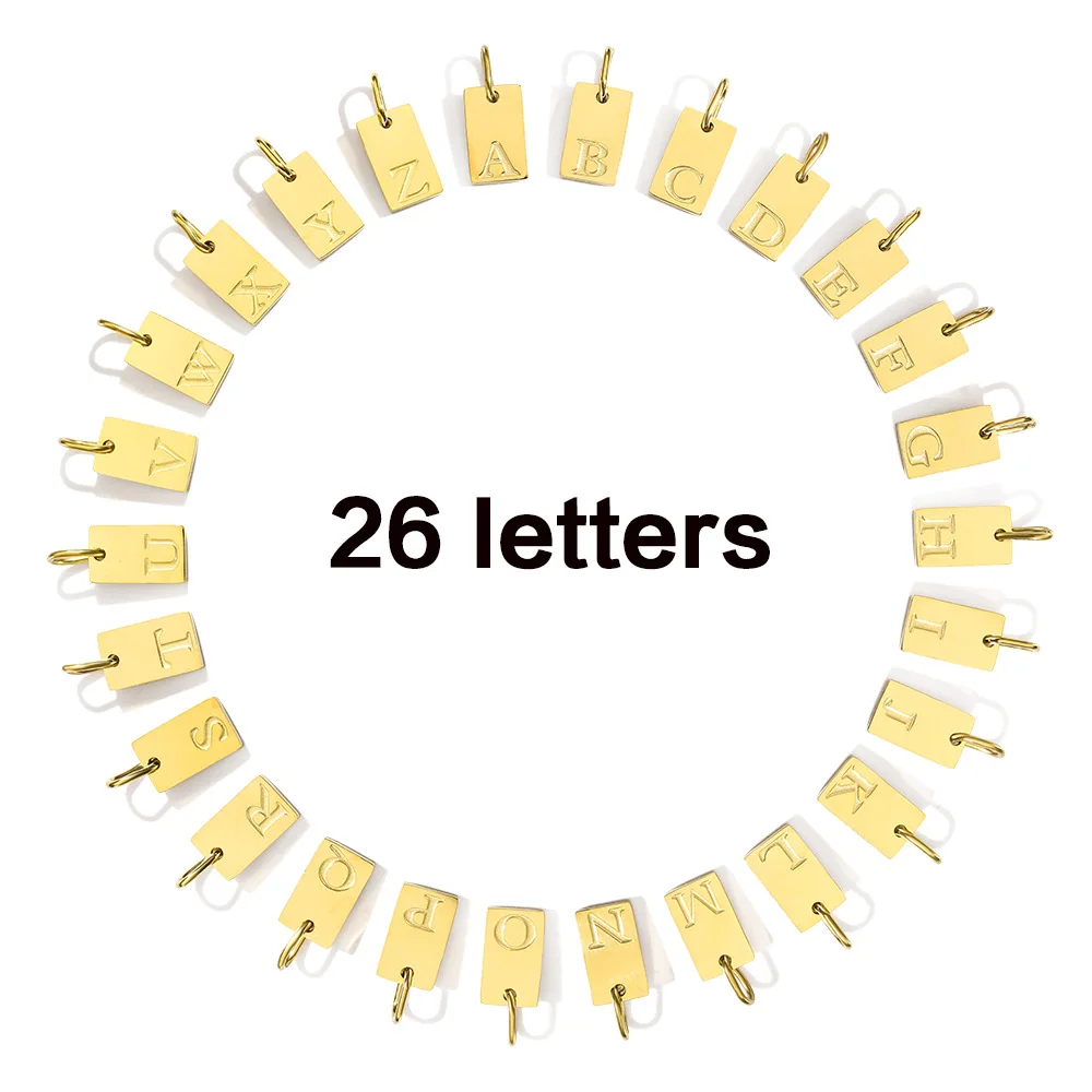 Dainty Letter Charm