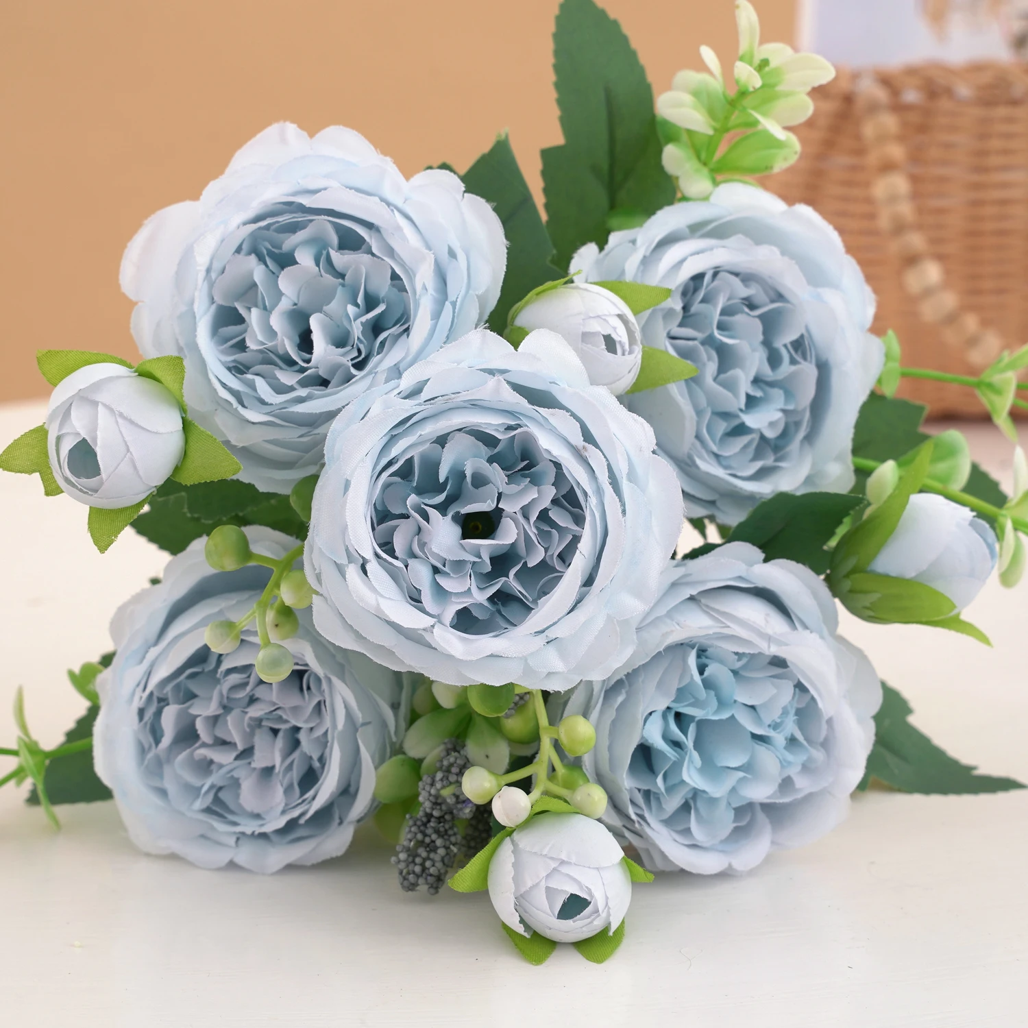 blue