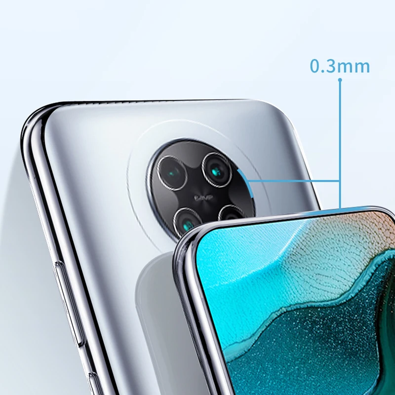 Premium Transparent Silicone Phone Case - Ultra Slim and Durable Back Cover