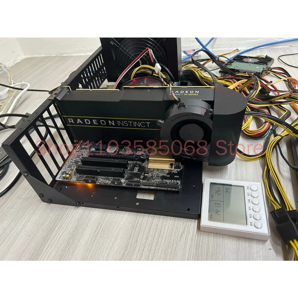 AMD-MI50外部ターボ冷却キット、グラフィックカード、空冷 - AliExpress