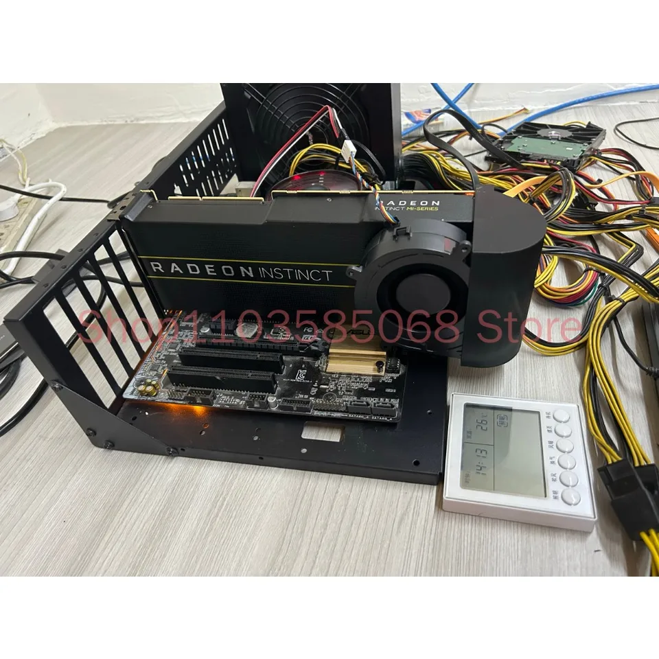 AMD-MI50外部ターボ冷却キット、グラフィックカード、空冷 - AliExpress