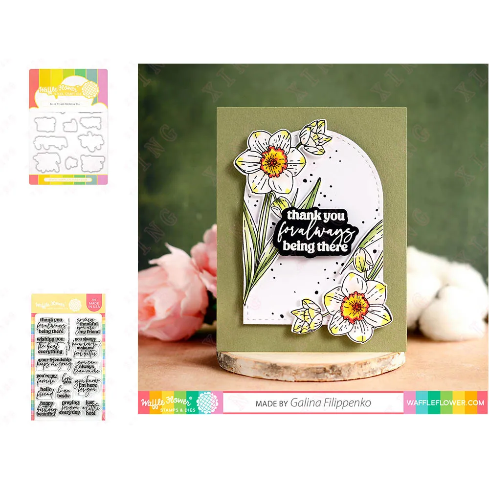 2022 Arrival Clear Stamps Metal Cutting Dies Diy Scrapbook Decoration