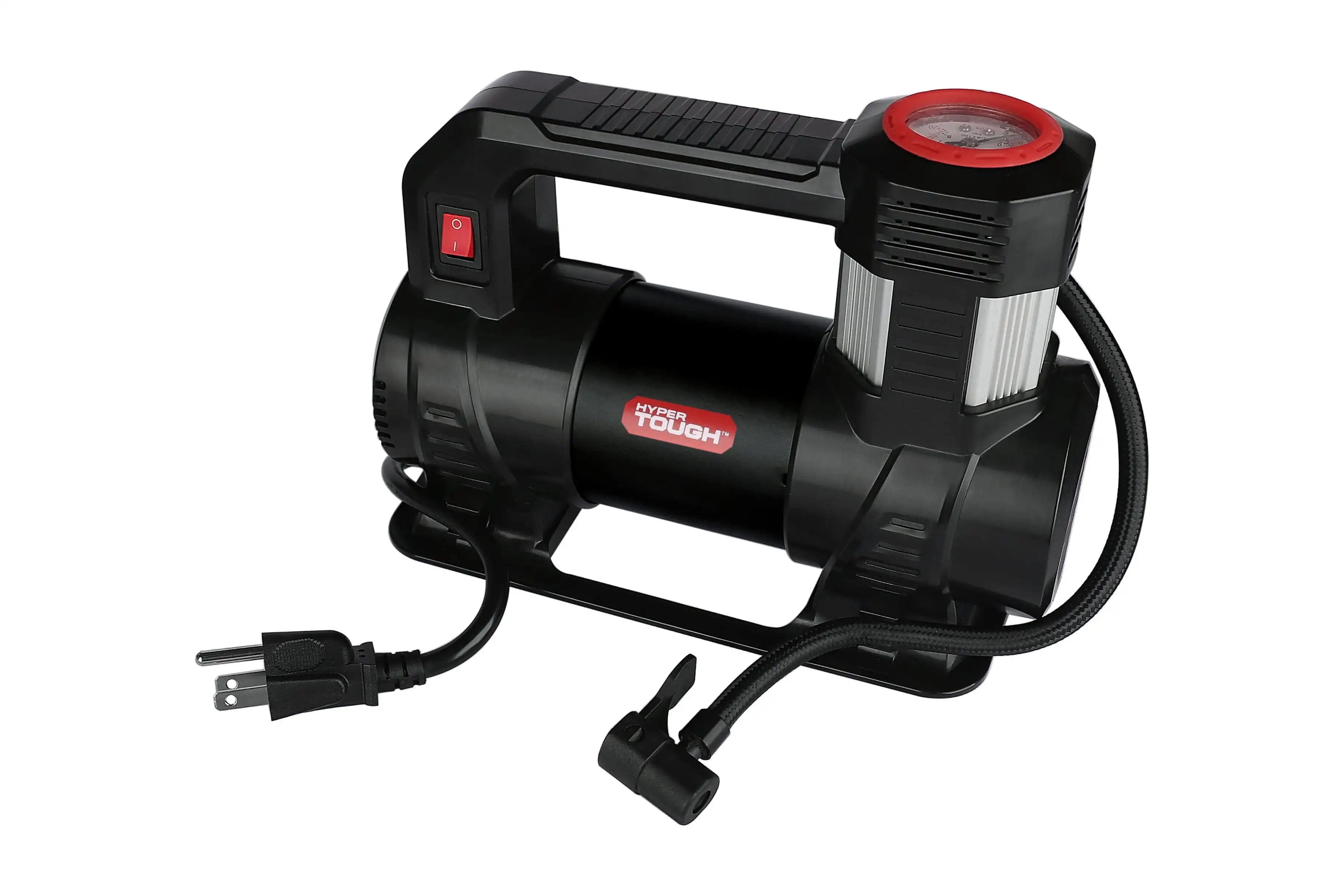 

Hyper Tough AC120 Volts Tire and Multipurpose Inflator, Garage Inflator