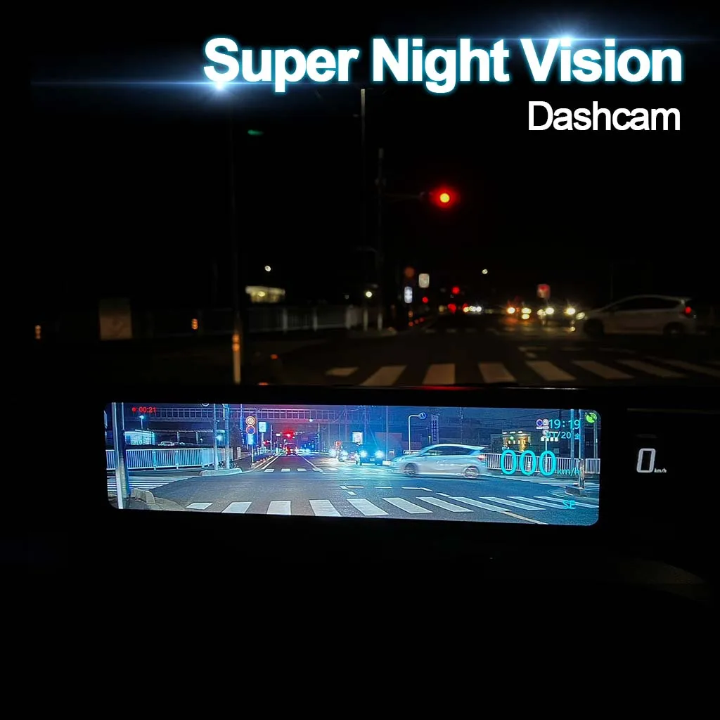 SYLVANIA Roadsight Mirror Dash Camera