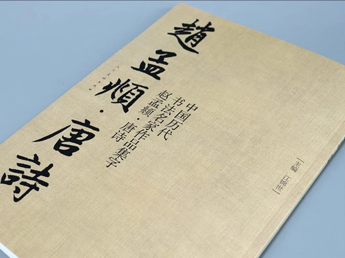 

Zhao Mengfu Song Lyrics Tang Poetry ，Three Character ClassicFamous Chinese Calligraphers Book Copying Exercises Copybook