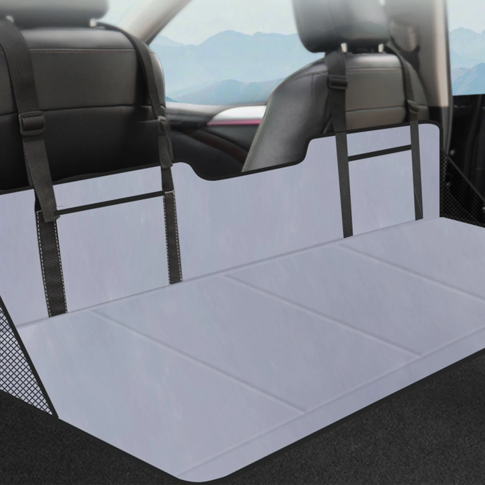 Camping Inflatable Car Air Mattress Head Guard For Tesla Model Y Model3 Portable Foldable Car Bed Mattress Truck Air
