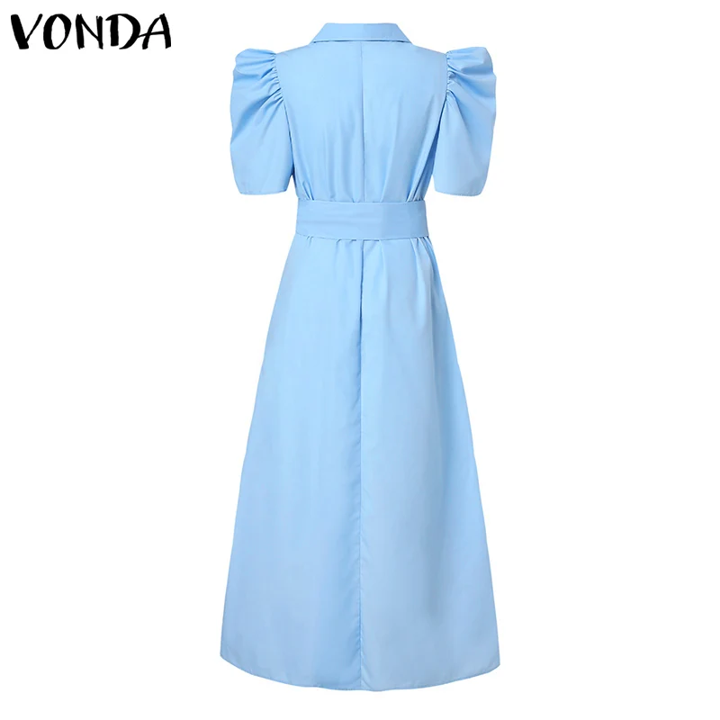 Vestido de Verão Vestido de Manga Vonda Oversized Feminino Primavera Camisa Puro Férias Curta Saias Longa Sólido Femme Boêmio Vestidos 2022 14 Computers & Electronics