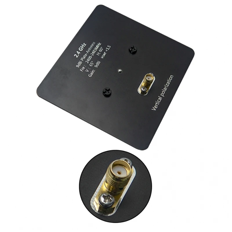 메이플 무선 평면 스크린 안테나, RC 라디오마스터 TX16S 점퍼 T-Pro T-Lite용 SMA /RP-SMA, 2.4GHz, 9dbi