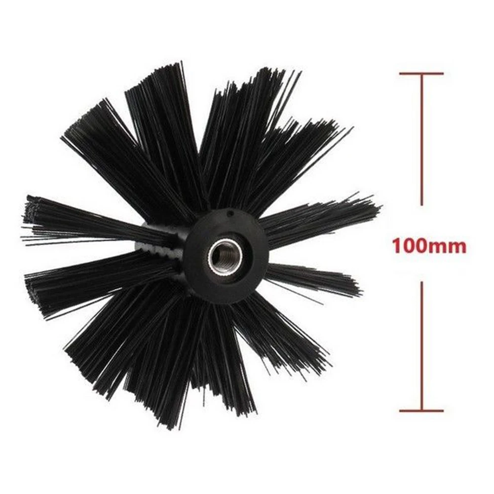 집 청소 도구 굴뚝 브러시 나일론 100/150mm 강모 머리 청소 브러시, 집 청소 도구 건조기 환기 청소 브러시