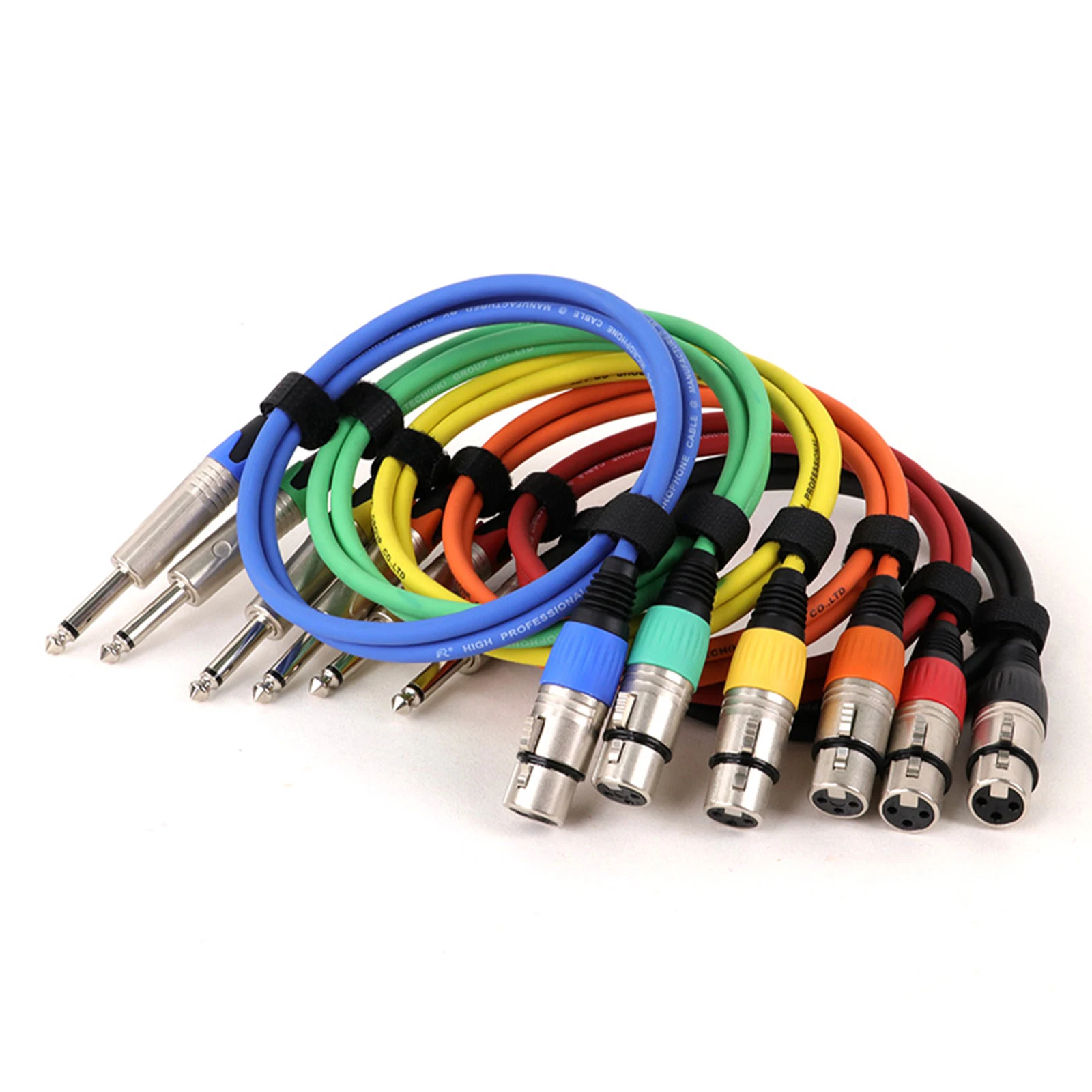 オス-オスxlrケーブル,3ピン,6.3mm, 6.5mm (1/4 "), 1個,オーディオプラグ,マイク,アンプ - AliExpress XLRケーブル 90度 オス-メス オーディオケーブル バランスXLR カロンマイク ミキシングコンソール サウンドカード延長ライン