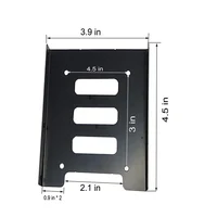 SSD HDD Holder 2.5 to 3.5 Mounting Bracket Hard Drive Adapter - Image 2