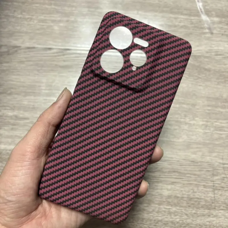 Stylish Carbon Fiber Texture Shockproof Bumper Case