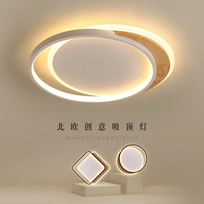 

Modern LED Chandeliers Real wood Lamps for Living Room Bedroom HOME Decoration Housing Dropshipping Indoor Lighting Fixtures