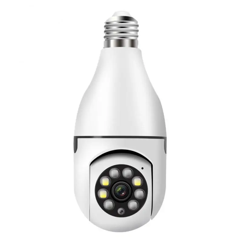 camera system 1080P E27 Bulb Surveillance Camera Wireless Wifi PTZ IP Camera Night Vision Full Color Automatic Human Tracking Camera camera system for business Surveillance Items