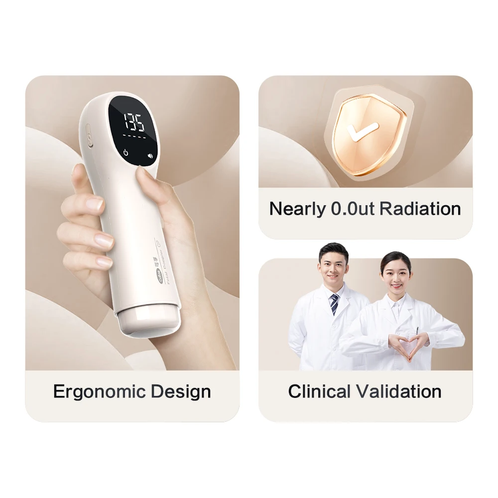 Ultrasound Doppler Fetal 3.0MHz Fetal Doppler Baby Sound Angelsound Monitor DSP Technology Pregnant Baby Heartbeat Data fetal heart rate monitor