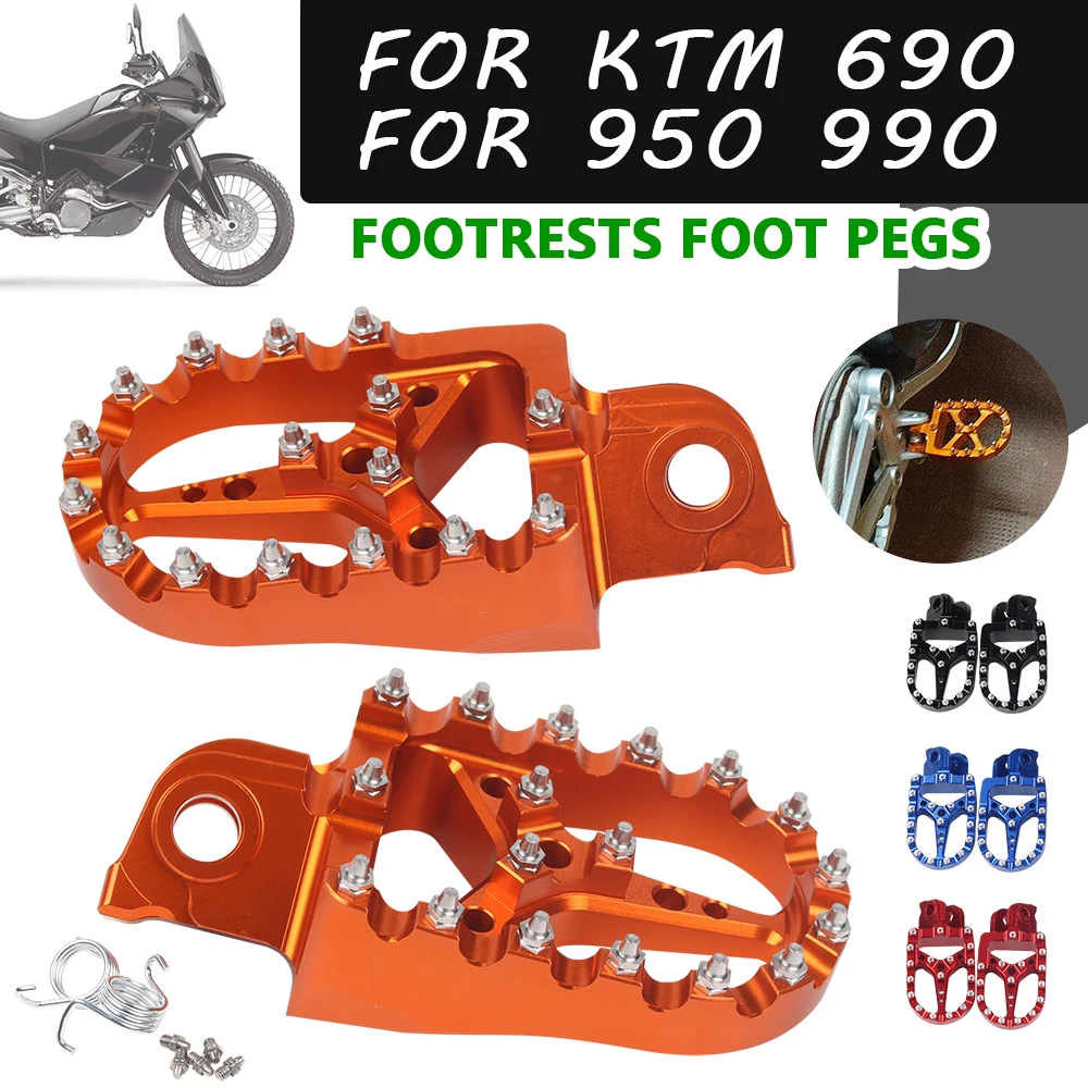 MotorcycleAccessoriesFootrestFootpegsFootPegsForKTM690ENDURORSMCSUPERMOTO950ADV