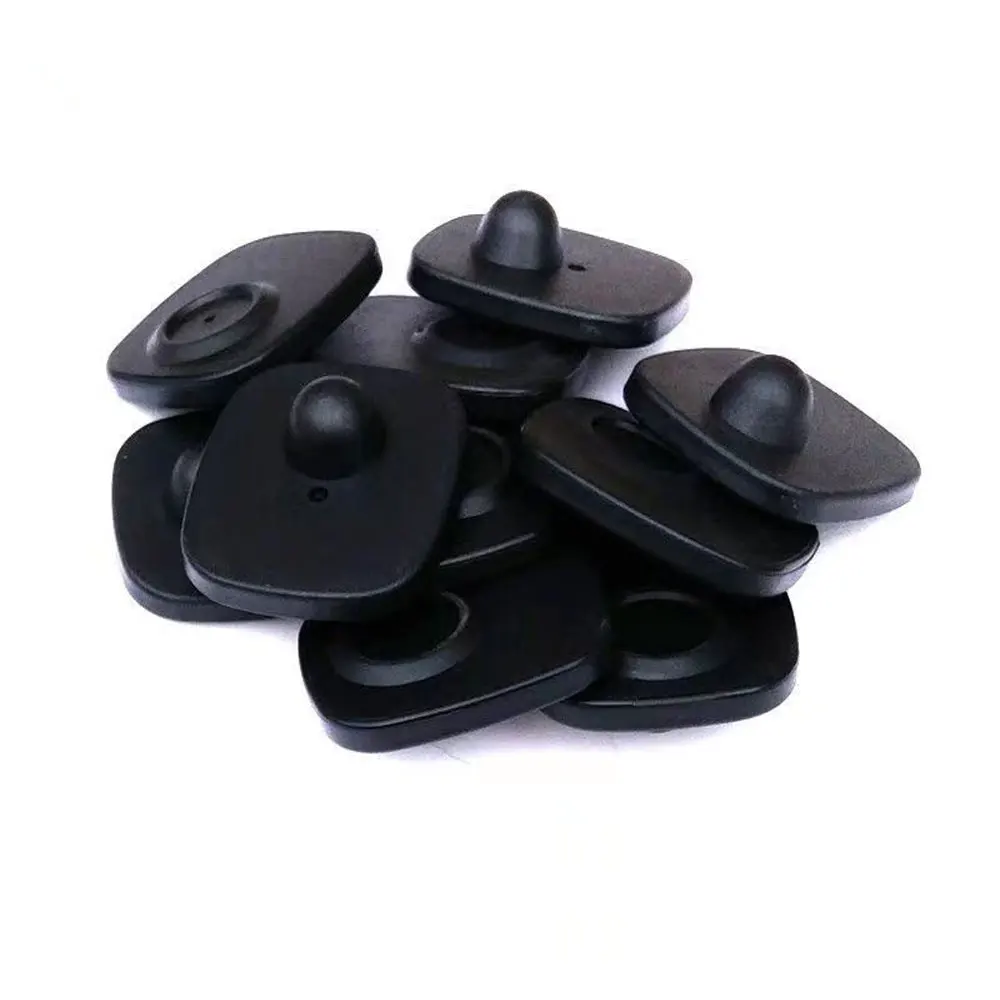 Security Tag Accessory 5pcs/Lot RF ABS Clothing Anti-lost Label Magnetic Button Small Square Anti-theft Fastener Hard Tag Security Buckle EAS
