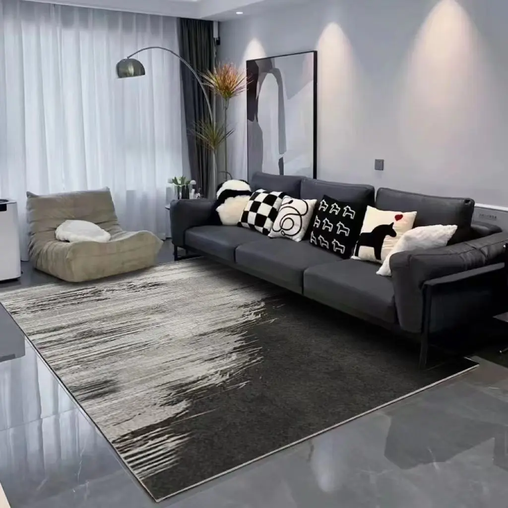 Abstract Carpet For Living Room Decoration Home Coffee Tables Large