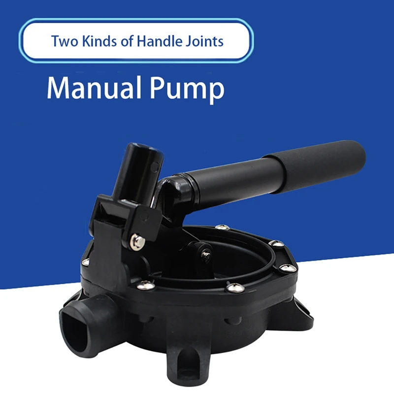 

Diaphragm Fishing Yacht Bilge Pump Seawater Professional Durable Metal Handle Boat Manual Waste Water Transfer Marine