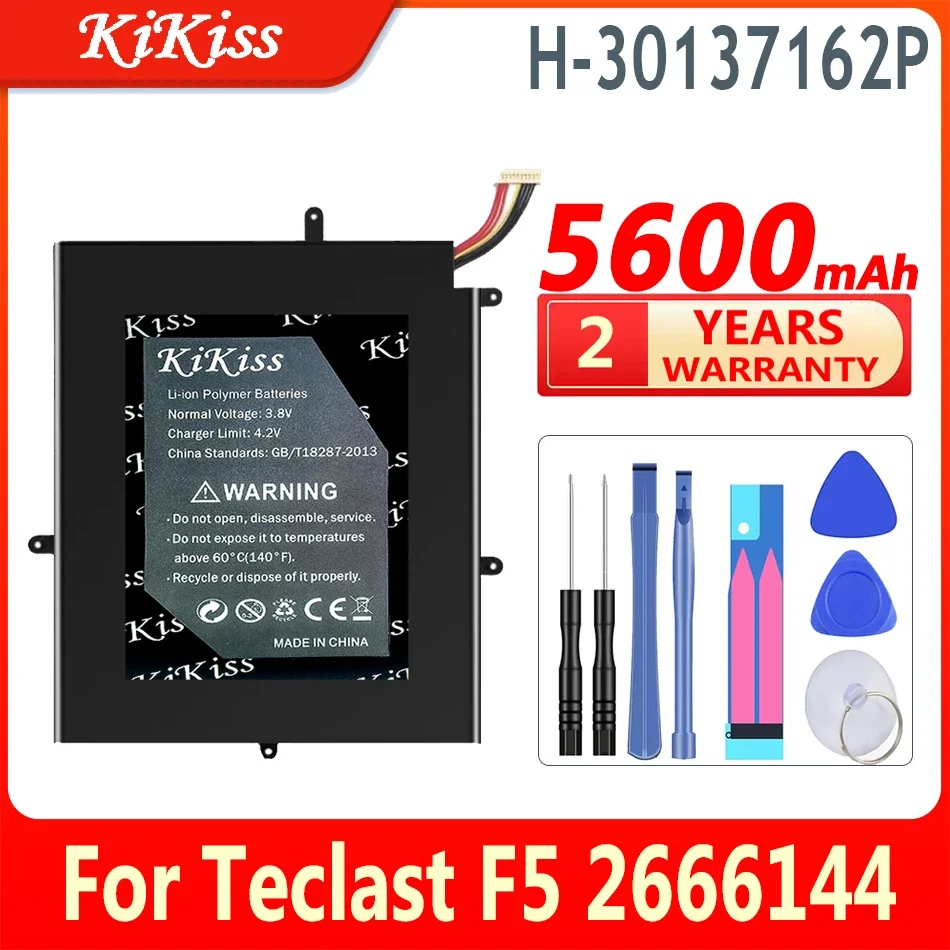 

Мощная батарея 5600 мАч KiKiss H-30137162P H30137162P для Teclast F5 2666144