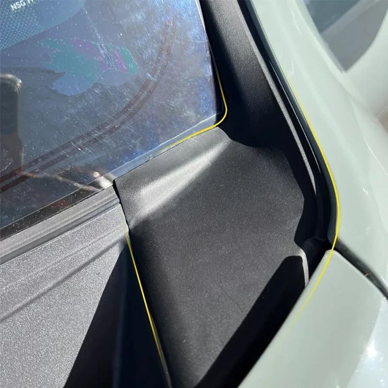 53867-35020 53866-35030 Front Windshield Wiper Cowl Extension Trim Deflector Hood Side Seal Cover For Toyota 4Runner 2010~