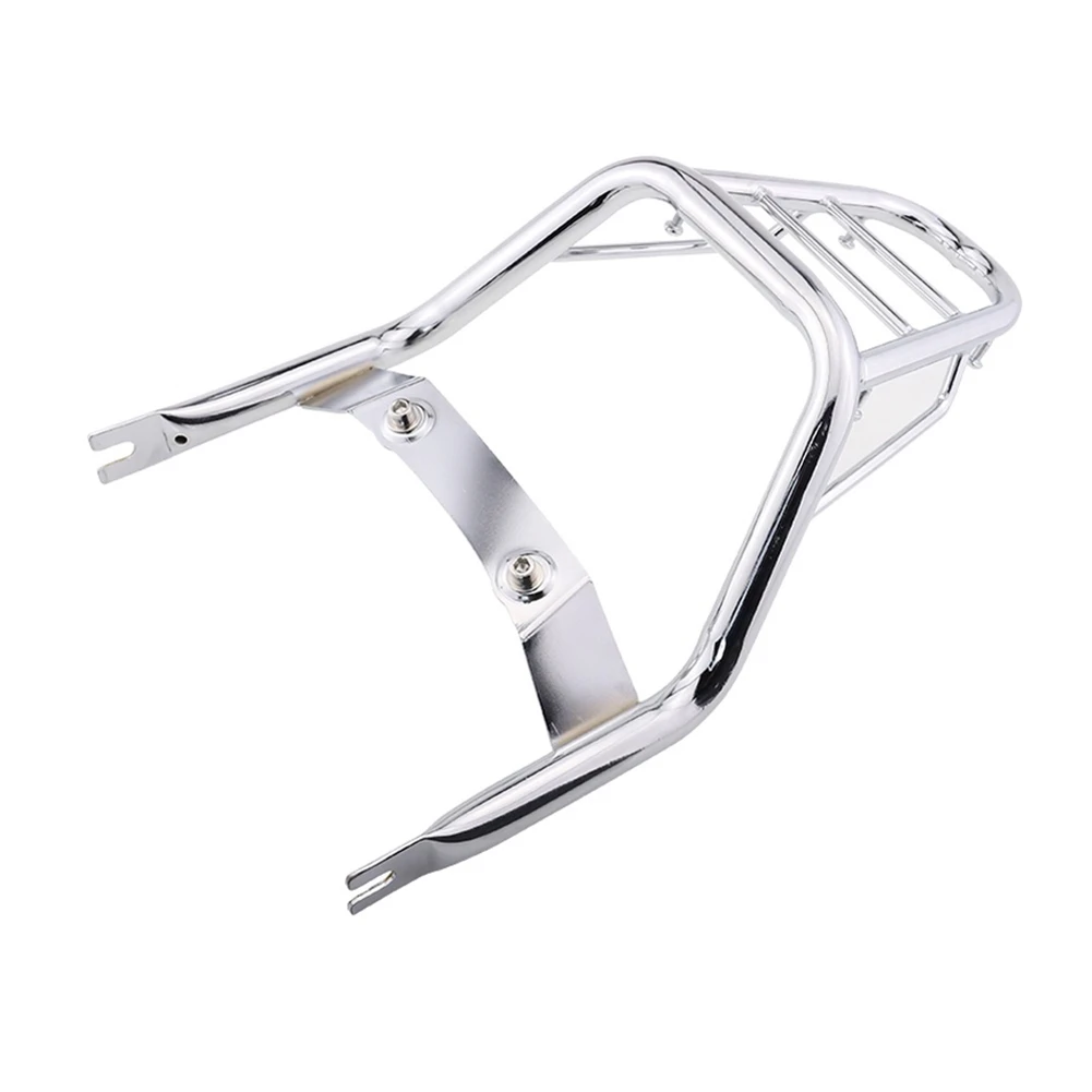 Motorcycle Rear Rack Chrome Luggage Carrier Fits for Honda Z125 Monkey 125 2018-2022 1