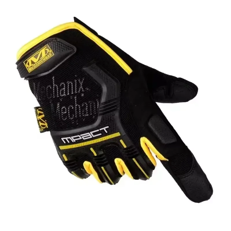 Mechanic Heavy Duty Work Gloves for Men, Impact Protection Working Gloves, Mechanics Gloves