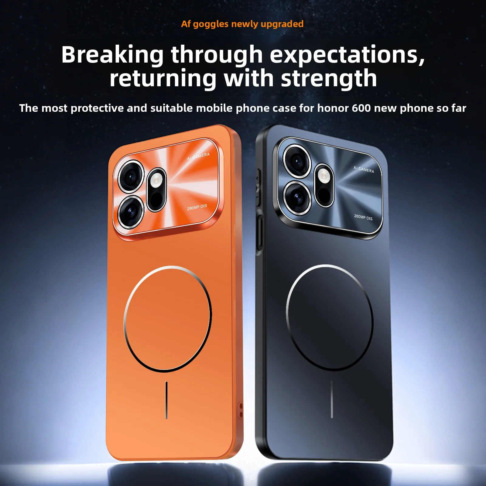 Premium Magnetic Frosted Ultra-Thin Full Coverage Shockproof Protective Case