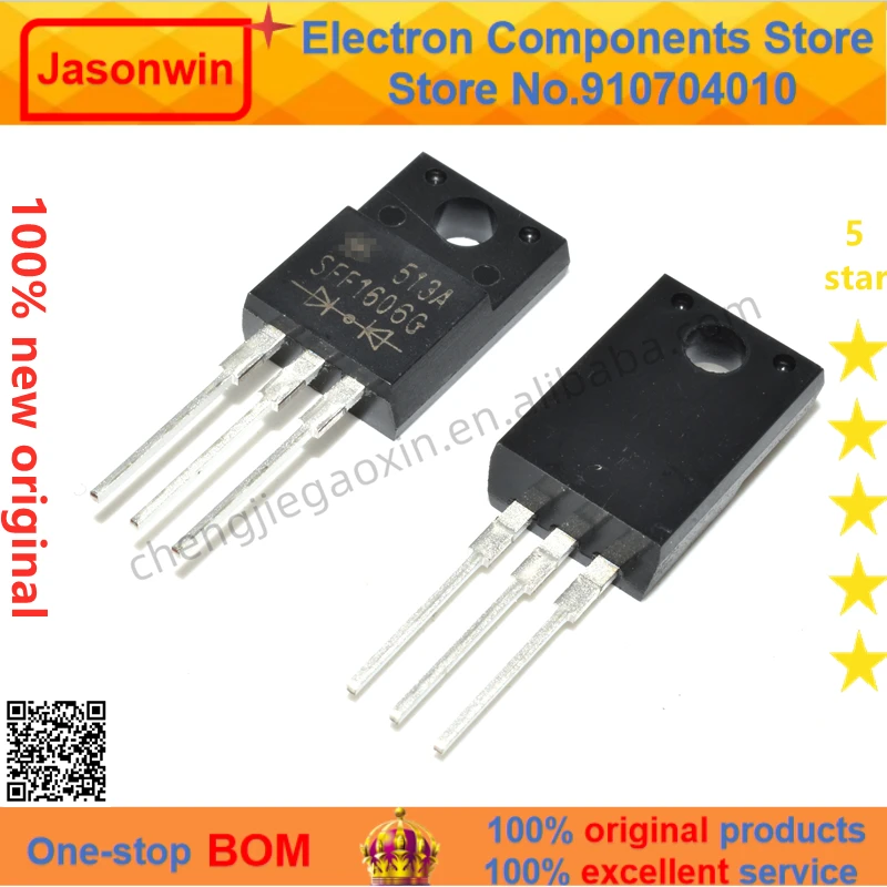 100% Nuevo 50 Unids/lote Original Emcon Fast Recovery Diode Sff1606g ...