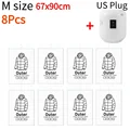 8Pcs 67x90CM US Pump
