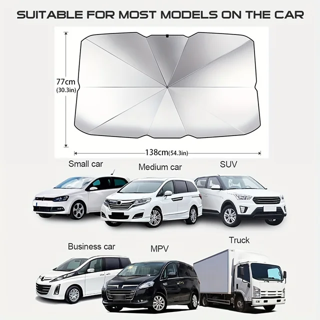 Portable Car Sunshade 5