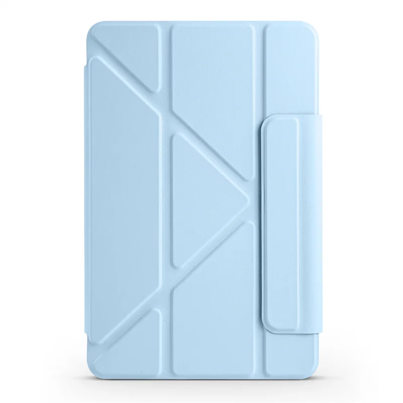 Smart Fold PU Leather Acrylic Case - Premium Magnetic Cover