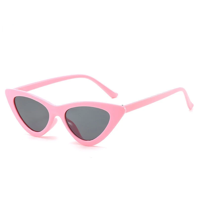 Retro Triangle Cat-eye Sunglasses for Women High-end Trendy Hipster Hot  Girl Beach Glasses Outdoor