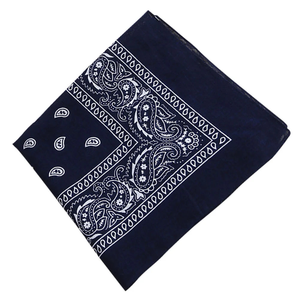 Square Hankerchief Headband Bandana Bandanas for Men Women's Headbands Outdoor Pattern Scarf